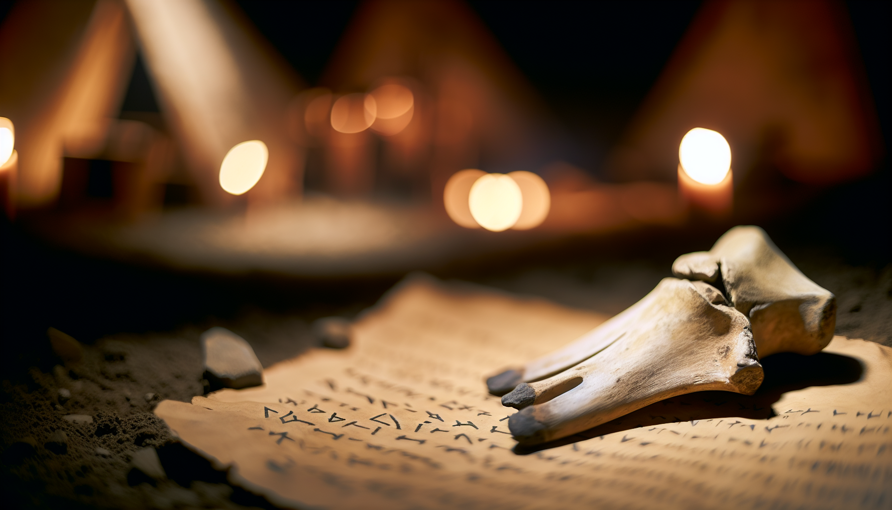 英格蘭最古老盧恩銘文：狍鹿骨上的古文字與文化映照